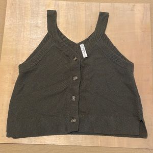 Madewell button up vest